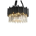 Dolores Classic Round Crystal Chandelier - Ineffable Lighting