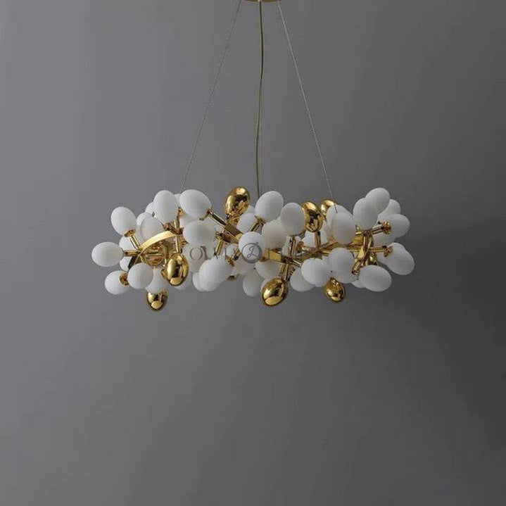 Zenora Modern Grape Round Chandelier