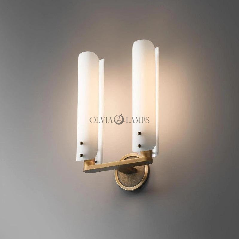 Grace Modern Double Wall Sconce - Ineffable Lighting