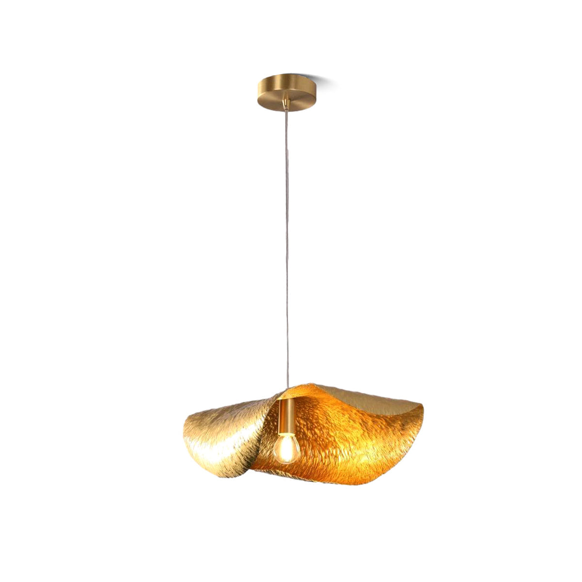 Olivialamps Hammered Pendant Light