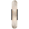 Hardy Melange Elongated Alabaster Wall Sconces