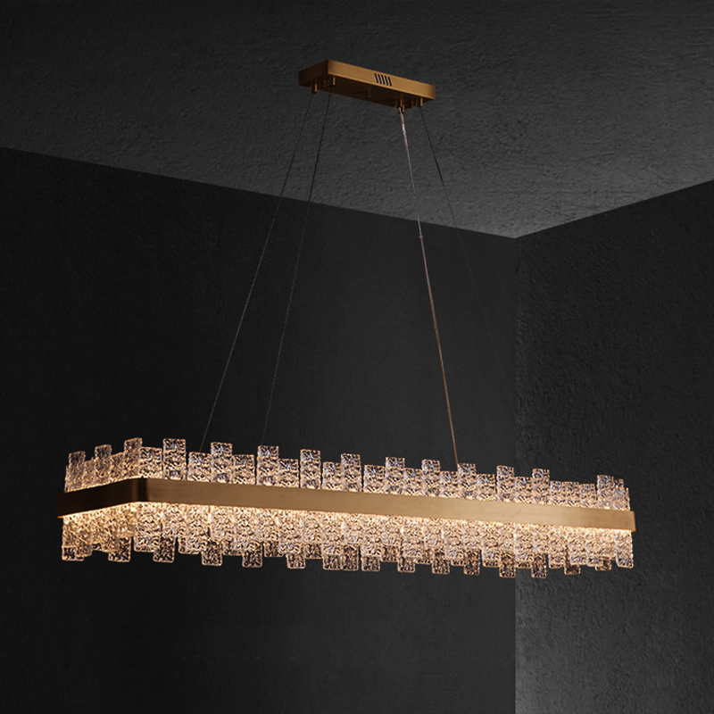 Mignon Post Modern Island Chandelier - Ineffable Lighting