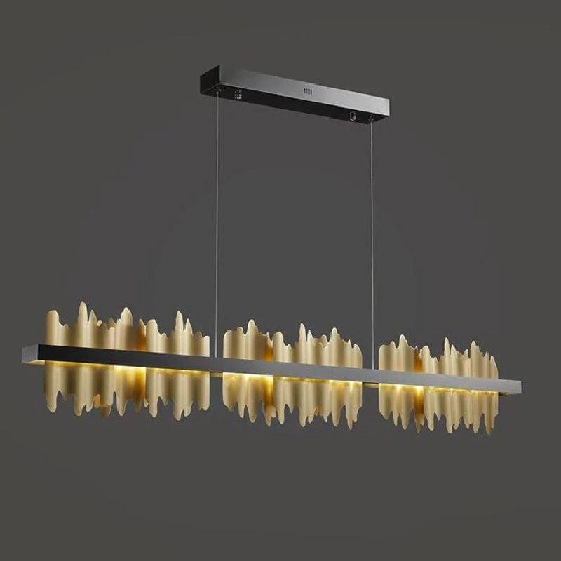 Leila Dining Room Chandelier 47" L - Ineffable Lighting