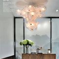 Magnolia Modern Luxury Branch Chandelier For Staircase - thebelacan