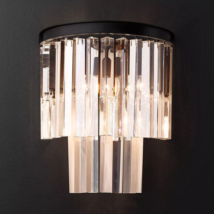 Odaon Crystal Multi-Layer Wall Sconce