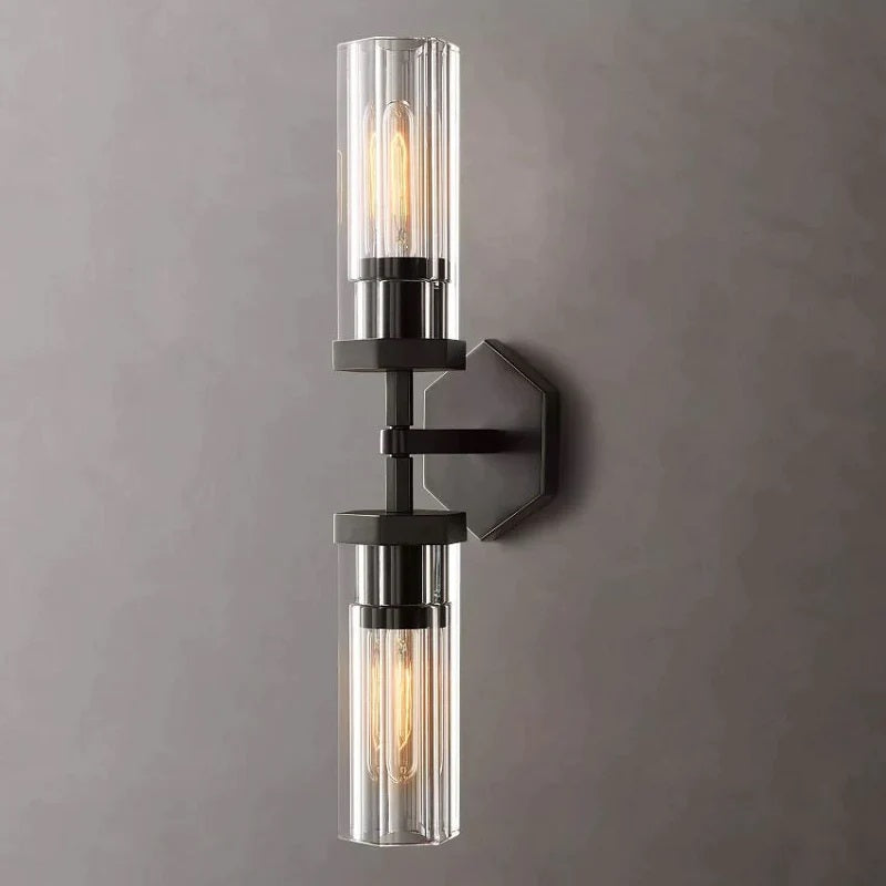 Noah Hexagonal Linear Wall Sconce 20"