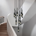 Postmodern Round Glass Chandelier - Ineffable Lighting