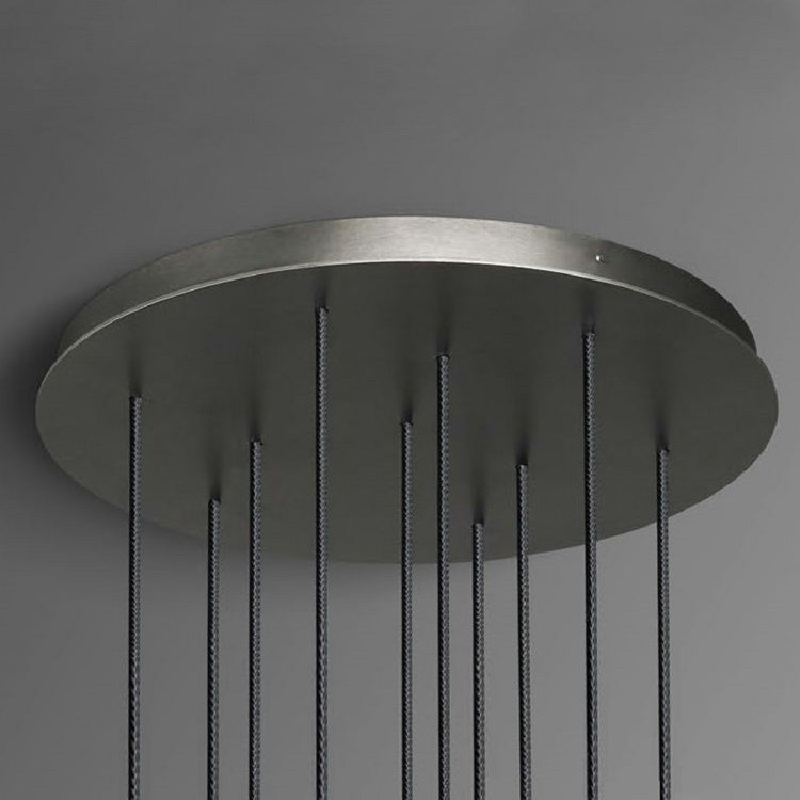 Postmodern Round Glass Chandelier - Ineffable Lighting