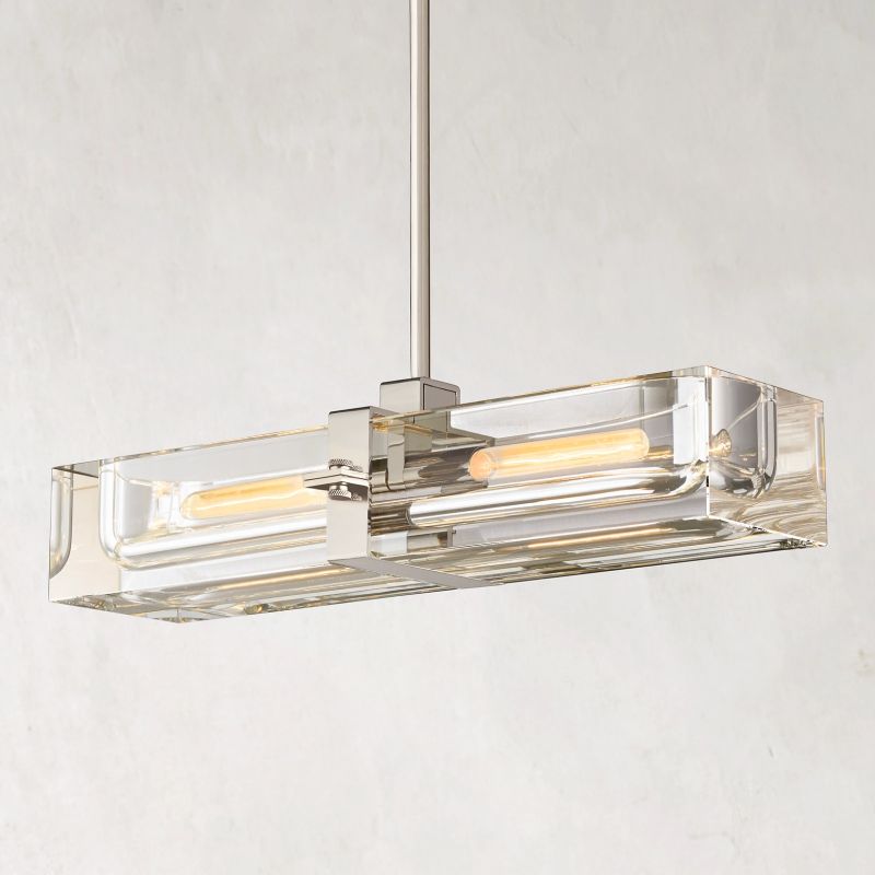 Savile Linear Chandelier 24" - thebelacan