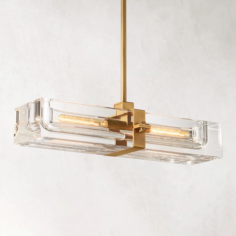 Savile Linear Chandelier 24" - thebelacan