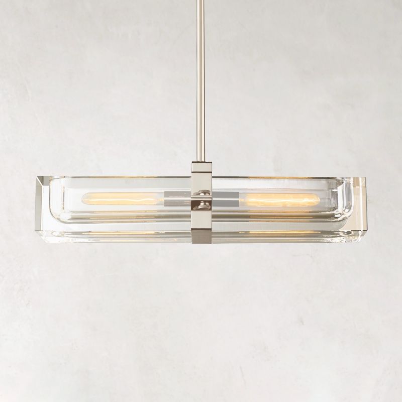 Savile Linear Chandelier 24" - thebelacan