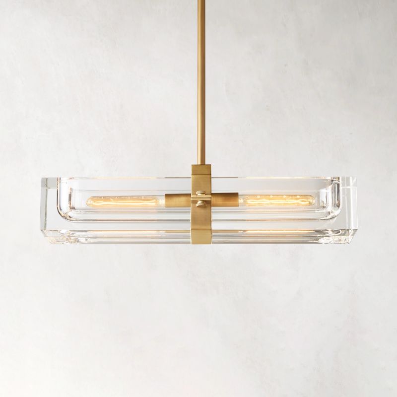 Savile Linear Chandelier 24" - thebelacan