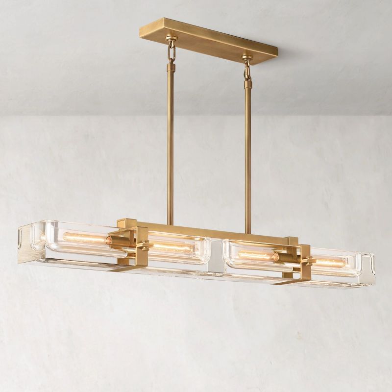 Savile Linear Chandelier 48" - thebelacan