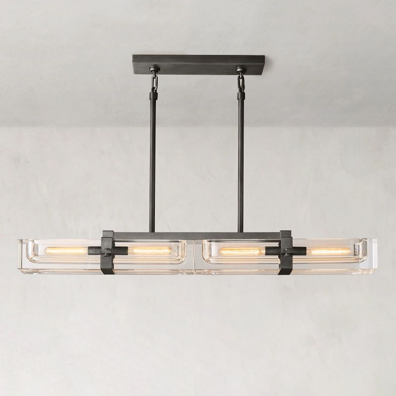 Savile Linear Chandelier 48" - thebelacan