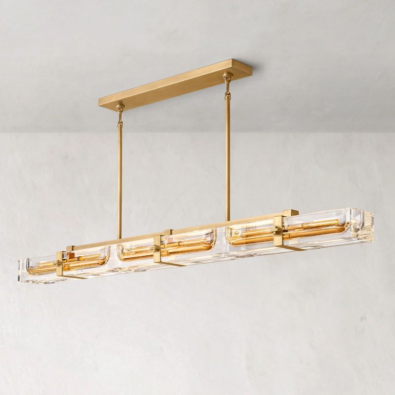 Savile Linear Chandelier 72" - thebelacan