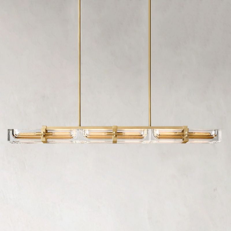 Savile Linear Chandelier 72" - thebelacan