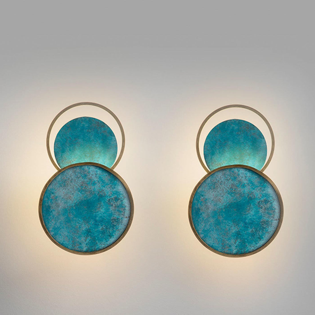 Turquoise Satellite Sconce - Vakkerlight