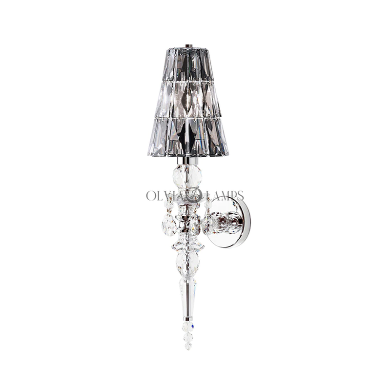 Lydia Crystal Wall Sconce - Ineffable Lighting