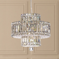 Harriet Modern Luxury Layered Crystal Chandelier - Ineffable Lighting