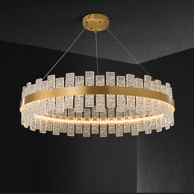 Mignon Post Modern Round Chandelier - Ineffable Lighting