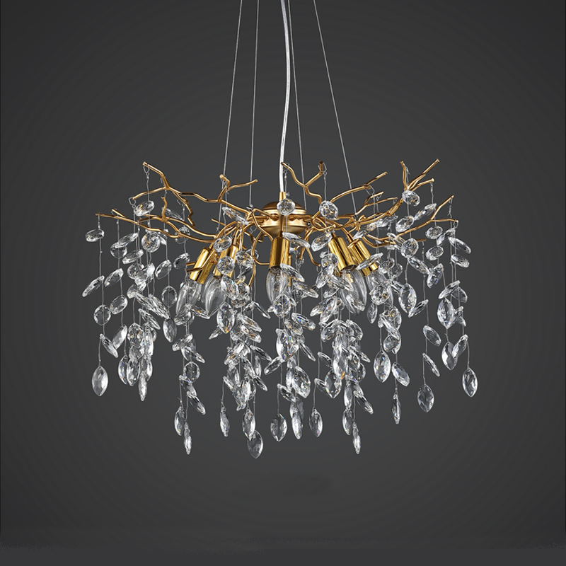 Postmodern Creative Crystal Branch Chandelier - Ineffable Lighting