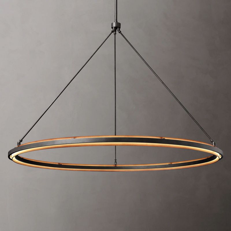 Peral Round Chandelier 36"/48"/60" - thebelacan