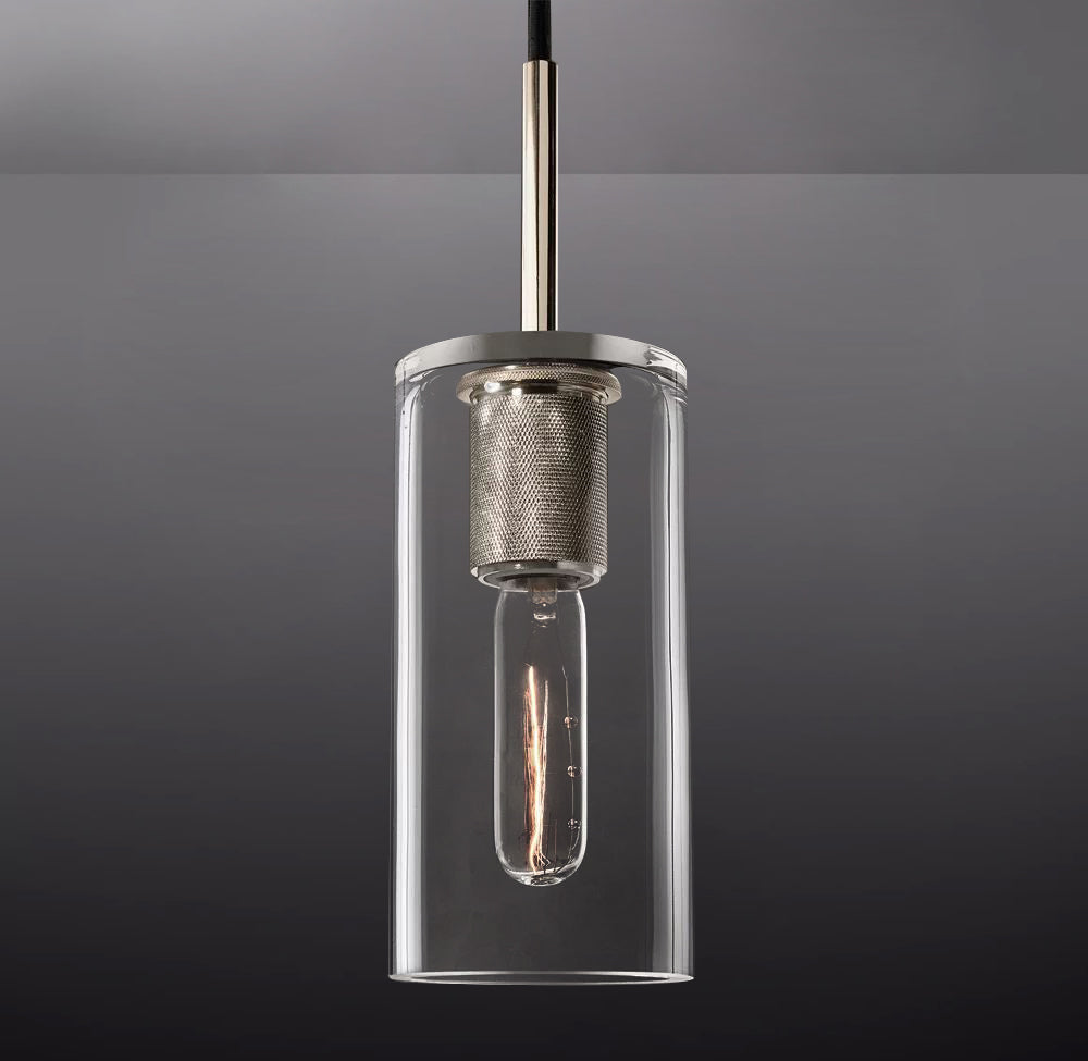 Luxury Utilitaive Cylinder Shade Pendant