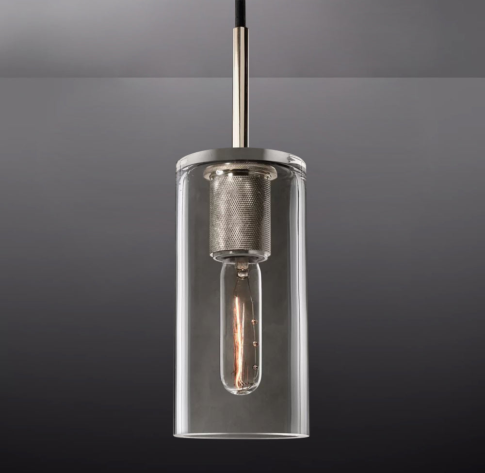 Luxury Utilitaive Cylinder Shade Pendant