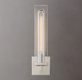 Luxury Crystal Glass Wall Sconce Savile Round Linear Wall Sconce