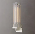 Luxury Crystal Glass Wall Sconce Savile Round Linear Wall Sconce