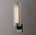 Luxury Crystal Glass Wall Sconce Savile Round Linear Wall Sconce