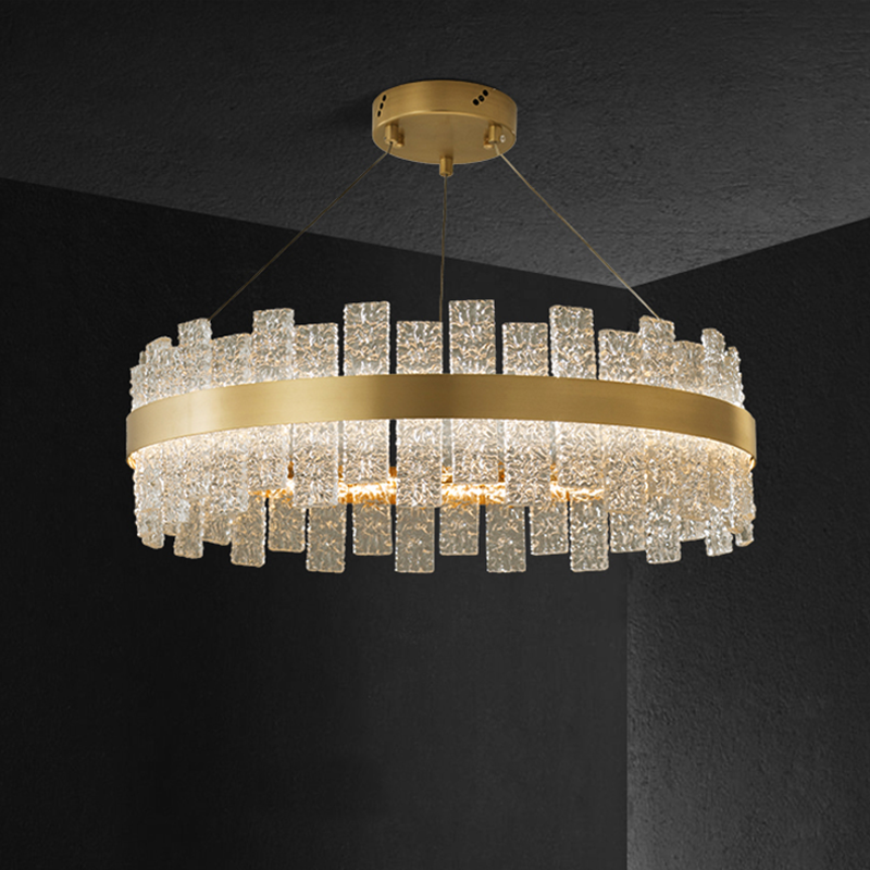 Mignon Post Modern Round Chandelier - Ineffable Lighting